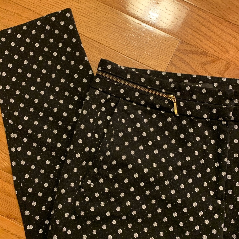 H&M High Rise Print Pants - Picture 3 of 6